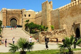 Rabat, Kasbah Oudaya, una città nella città. Per accedere a Oudaya, si deve passare dall'imponente e magnifica Bab-Al-Oudaya